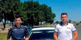 De ce au escortat polițiștii la spital un buzoian prins conducând cu 172 km/h
