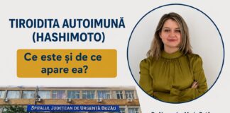 Dr. Alexandra-Maria Rotărescu, despre TIROIDITA HASHIMOTO, o afecțiune frecventă, ușor de gestionat