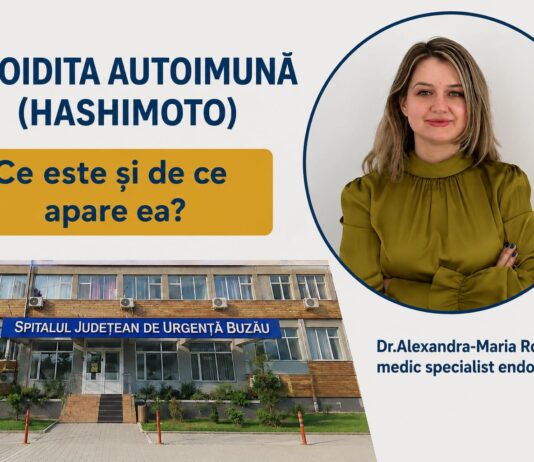 Dr. Alexandra-Maria Rotărescu, despre TIROIDITA HASHIMOTO, o afecțiune frecventă, ușor de gestionat