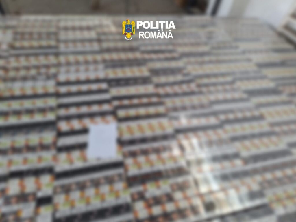 (VIDEO) Captură record de țigări de contrabandă. Unde erau ascunse pachetele. Doi bărbați, reținuți 2 contrabandă țigări captură Buzău