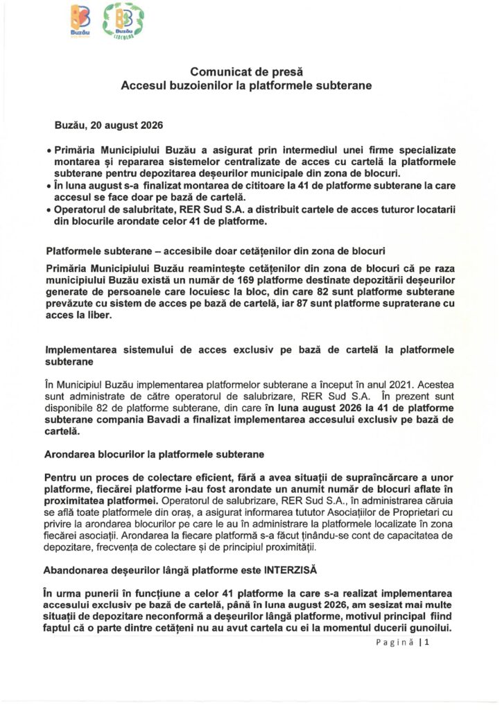 amenzi deșeuri abandonate Buzău, anunț Primăria Buzău, deșeuri abandonate rampe îngropate Buzău
