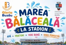 „Aveți pistoale cu apă? Aduceți-le!”. Marea Bălăceală pe stadionul Gloria, sâmbătă, 15 august