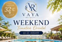 Vaya Retreat încheie vara cu un weekend dedicat gusturilor orientale