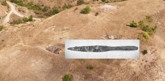 (FOTO) RARISIM! Vârf de lance de pe vremea dacilor, descoperit la Buzău. Din 2027 va fi expus la Muzeul Județean