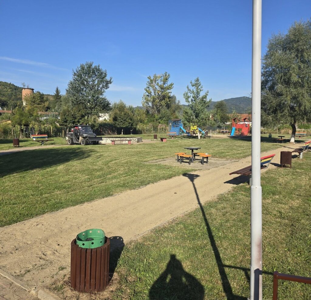 anunț Primăria Cislău, mesaj primar Cislău, parc renovat Cislău sala de sport