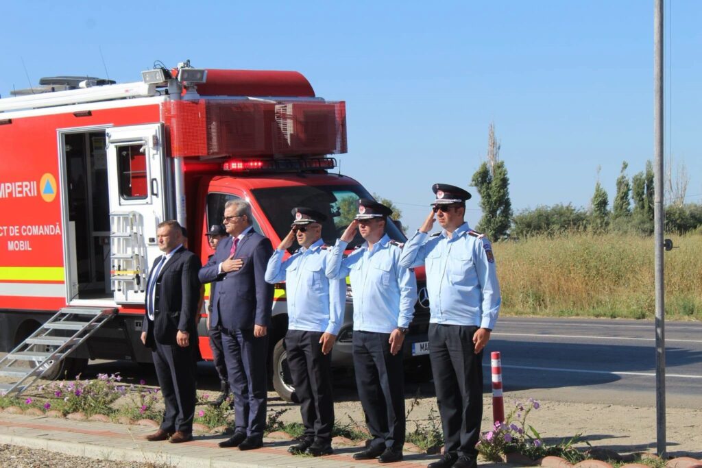 comemorare eroi pompieri Mihăilești
