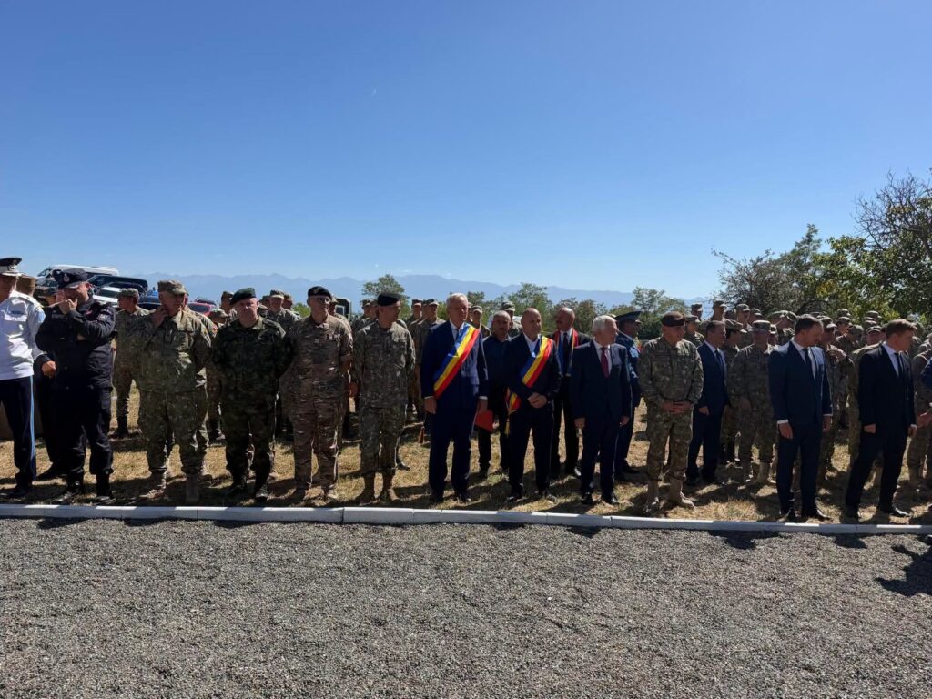 (FOTO) Primarul Toma, la Sibiu. Omagiu pentru peste 1000 de buzoieni căzuți în Primul Război Mondial 1 ceremonie Sibiu omagiu eroi români, omagiu Regimentul 48 Infanterie Buzău