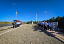 (Galerie FOTO) COMEMORARE. ISU Buzău: Pentru noi, Mihăilești rămâne un loc de doliu