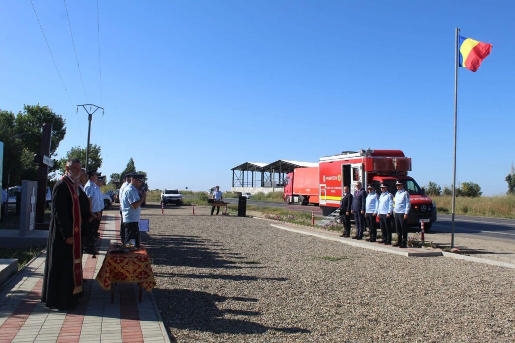 comemorare eroi pompieri Mihăilești