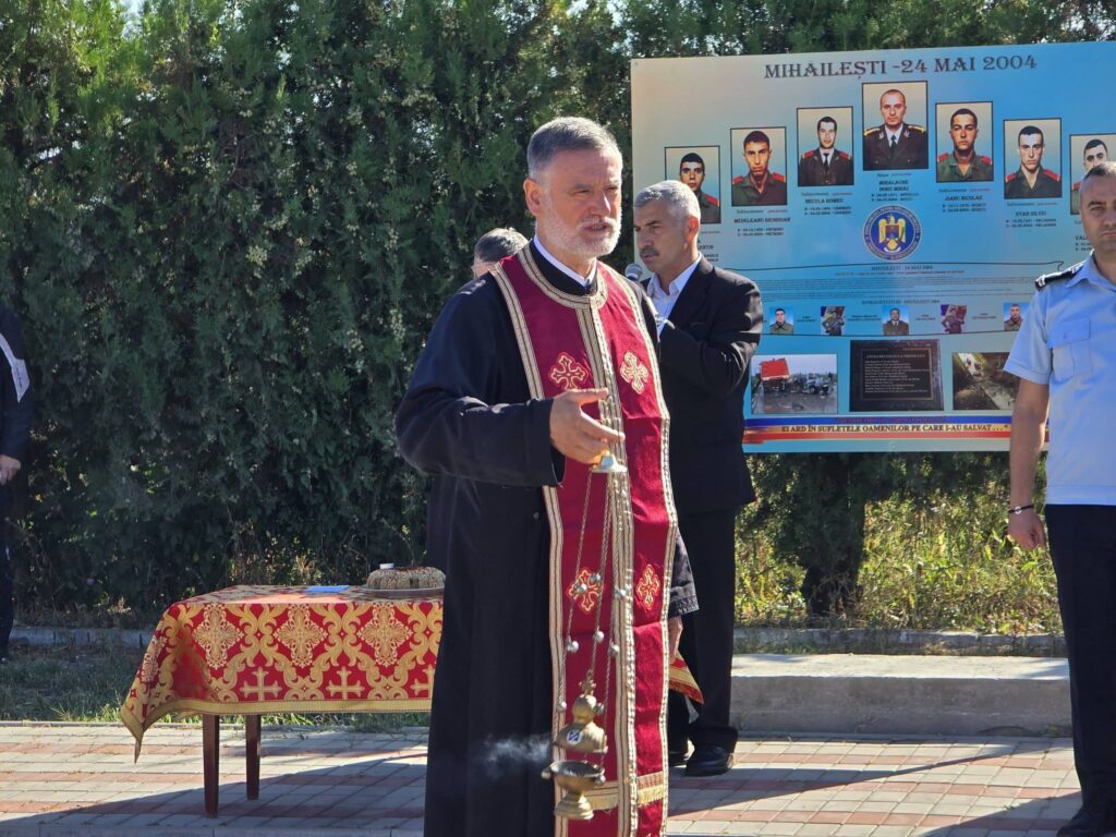 comemorare eroi pompieri Mihăilești