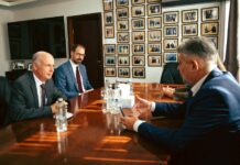 (FOTO) Ambasadorul Cehiei, Martin Kosatka, întâlnire cu Marcel Ciolacu. Oportunități de colaborare
