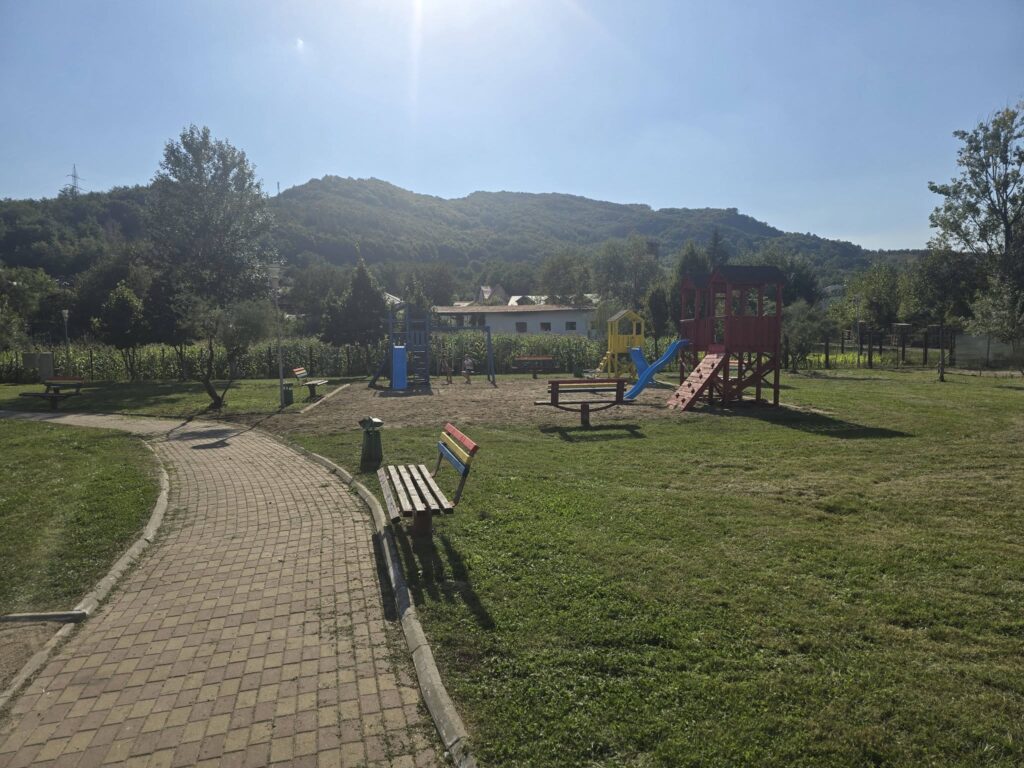 anunț Primăria Cislău, mesaj primar Cislău, parc renovat Cislău sala de sport