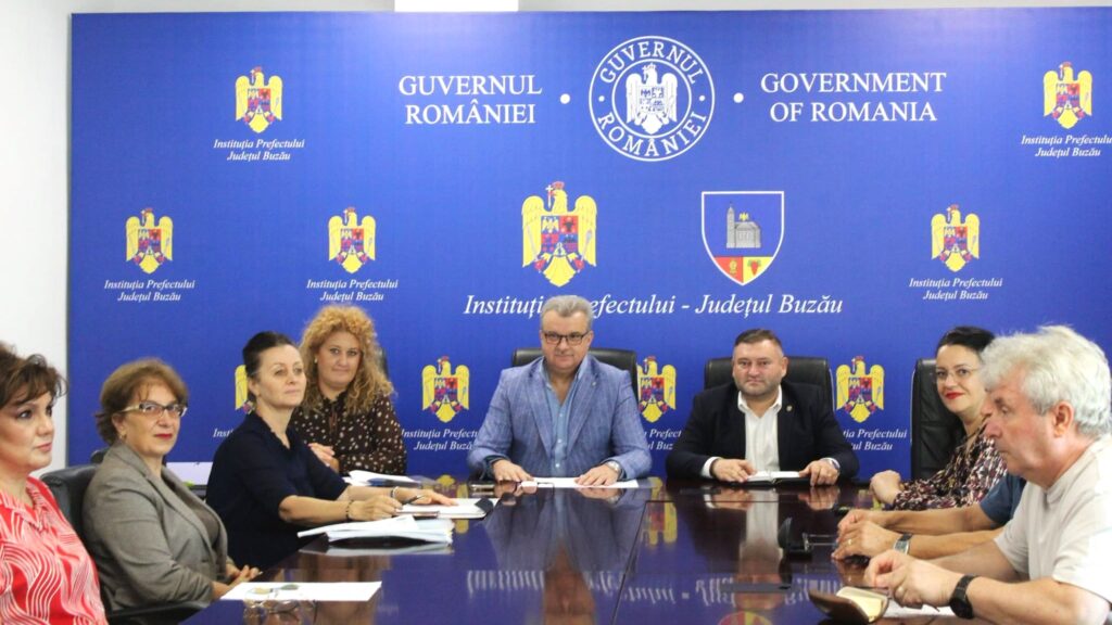 Protejarea monumentelor istorice, subiect de discuție la Casa Albă 1 Comisia de Dialog Social Buzău, prefect Buzău Leonard Dimian, prefectura Buzău, protejarea monumentelor istorice