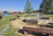 (FOTO) CISLĂU. Parc renovat. Primar: Să ne bucurăm de el și să-l păstrăm frumos pentru copiii noștri!