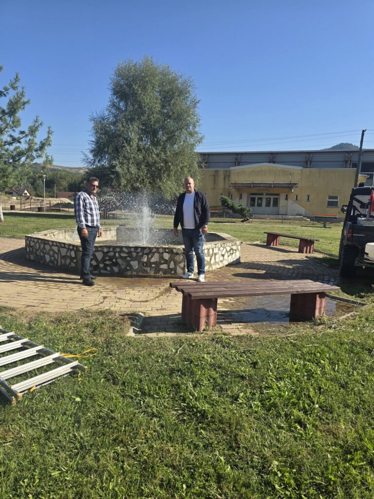 anunț Primăria Cislău, mesaj primar Cislău, parc renovat Cislău sala de sport