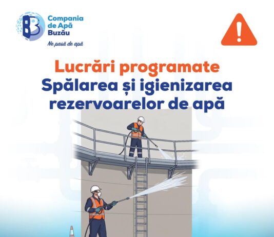 Se întrerupe furnizarea apei în Năeni, la începutul săptămânii viitoare