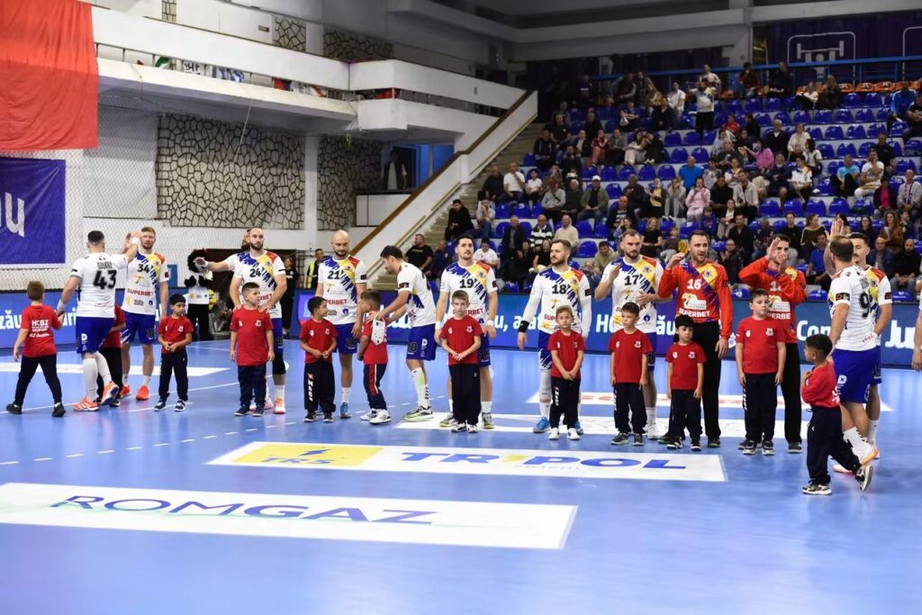 (VIDEO/FOTO) Lupii Buzăului, egal la ultimul atac, în primul meci din EHF European League 1