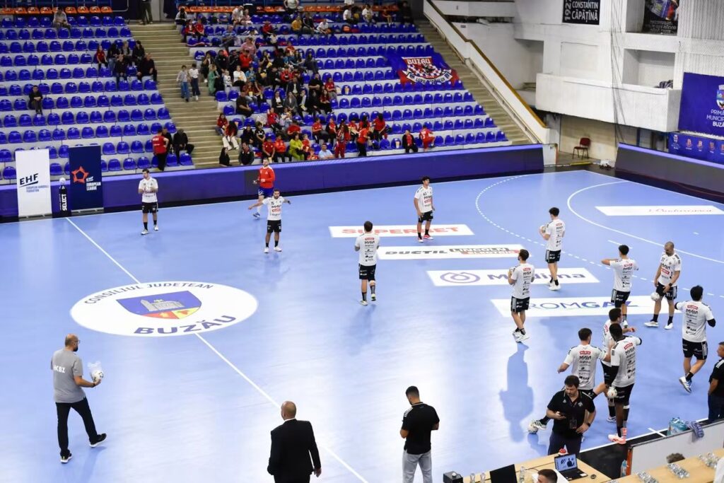 (VIDEO/FOTO) Lupii Buzăului, egal la ultimul atac, în primul meci din EHF European League 4