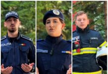 (VIDEO) E bine să-i ascultați. Polițiștii, jandarmii și pompierii – sfaturi pentru elevi și părinți