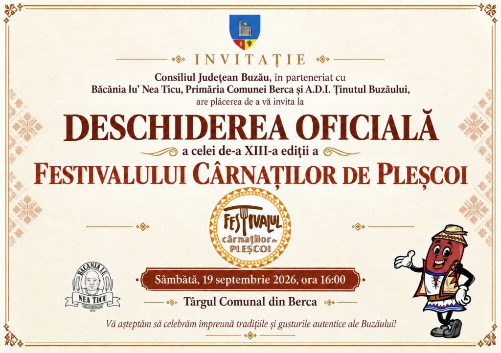 Festivalul Cârnaților de Pleșcoi, în weekend, între 18 - 20 septembrie. Muzică, tradiții și savoare locală 1
