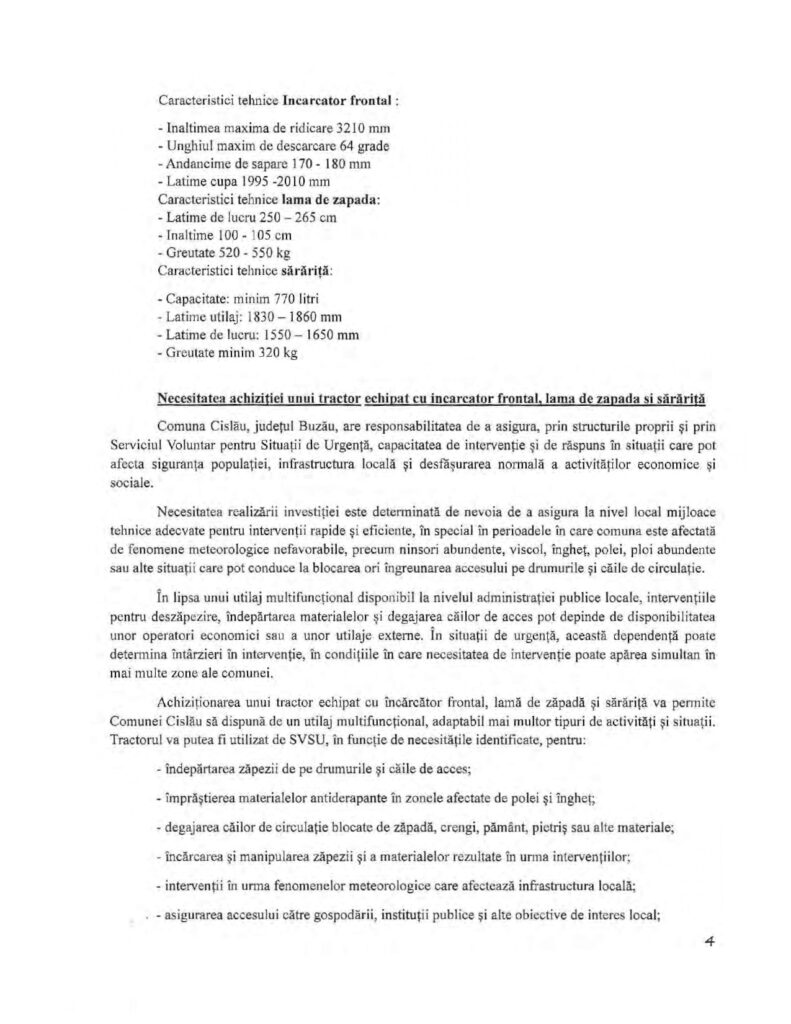 CISLĂU. Dotări importante pentru Serviciul Voluntar pentru Situații de Urgență 2 dotări Serviciul Voluntar pentru Situații de Urgență Cislău
