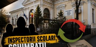 Și inspectorii școlari vor fi schimbați! Este o chestiune de timp