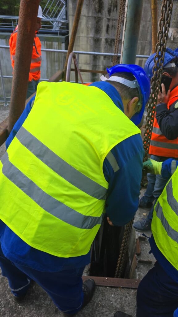 anunț Compania de Apă Buzău, lucrări Baraj Cireșu Valea Slănicului
