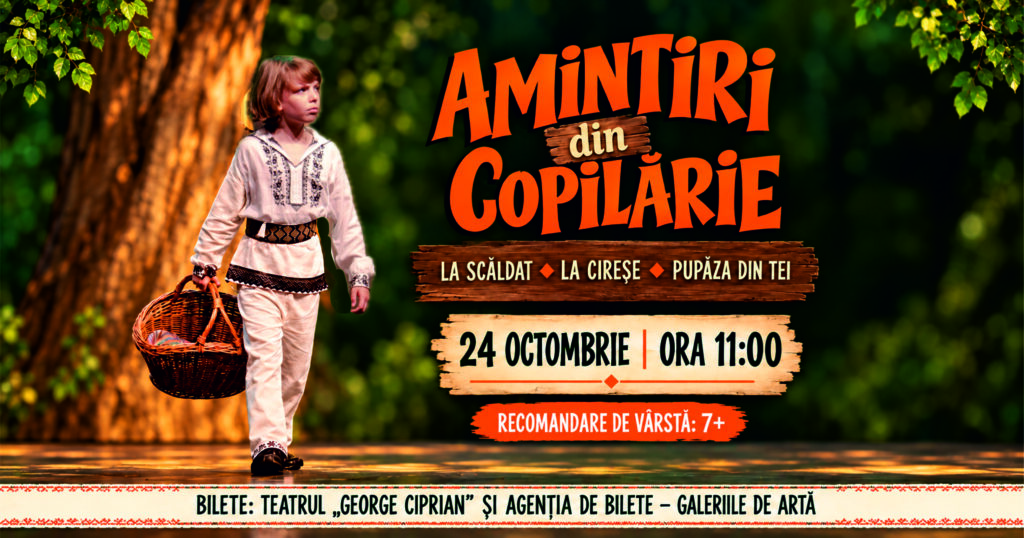 Vlad Zamfirescu, Șerban Pavlu și Gheorghe Ifrim vin la Buzău într-o lună octombrie plină de teatru 2 spectacole teatru Buzău, Teatrul George Ciprian Buzău