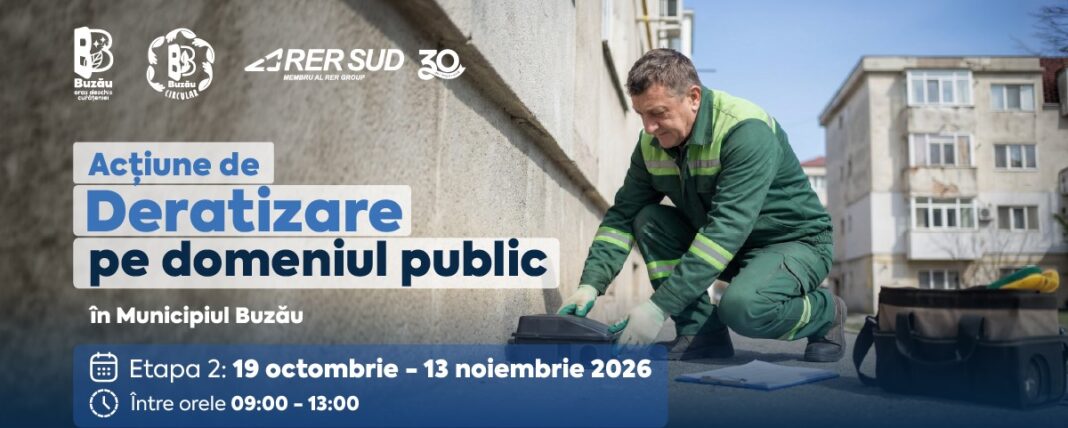 Deratizare - Octombrie 2026