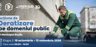 Primiți cu deratizarea? Începe a doua etapă, în orașul Buzău. Vezi programul acțiunilor