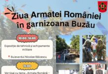 Sărbătorim Ziua Armatei. Evenimentele organizate pentru buzoieni