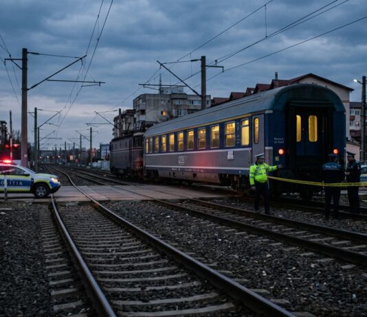 Bărbat accidentat mortal de un tren. Trafic feroviar blocat în Buzău