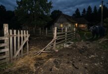 Atacurile continuă. Un urs a intrat într-o gospodărie din Murgești. Autoritățile, în alertă