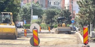 Tronsoane de străzi închise, în Buzău. Restricții impuse de reabilitarea bulevardului Averescu